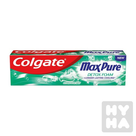 detail Colgate maxpure 75ml Detox Foam