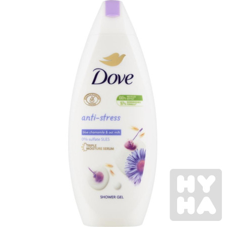 detail Dove SG 250ml blue chamomile a oat milk
