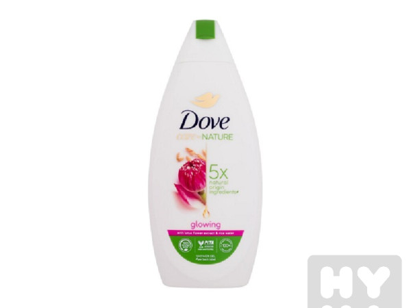 detail Dove SG 400ml Glowing Lotus flower a rice water