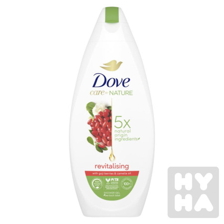 detail Dove SG 250ml revitalising goji a camelia