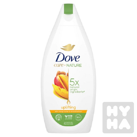 detail Dove SG 400ml uplifting mango a almond