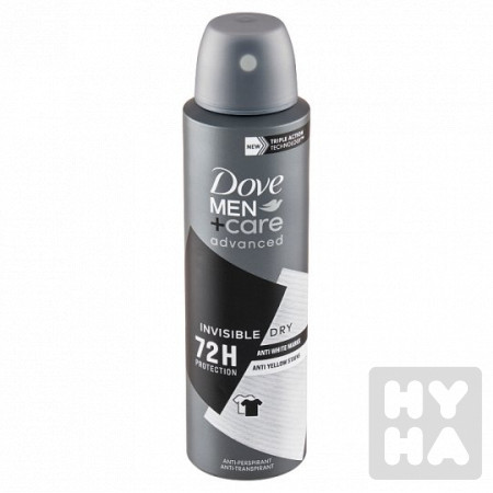 detail Dove deodorant 150ml 72h ati white a yellow