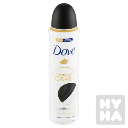 detail Dove deodorant 150ml invisible dry advanced care