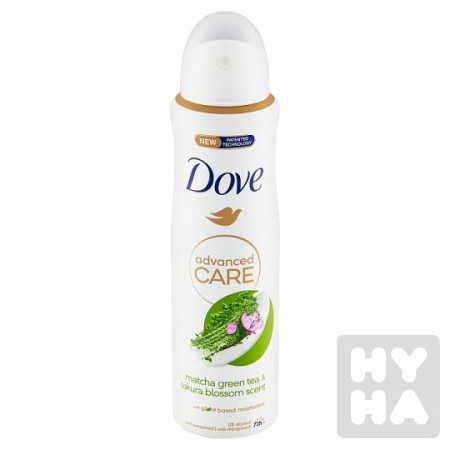 detail Dove deodorant 150ml matcha green