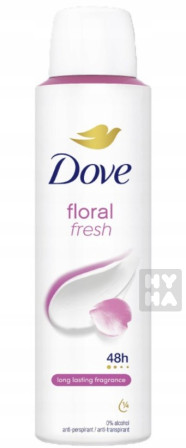 detail Dove deodorant 150ml Floral fresh 48h