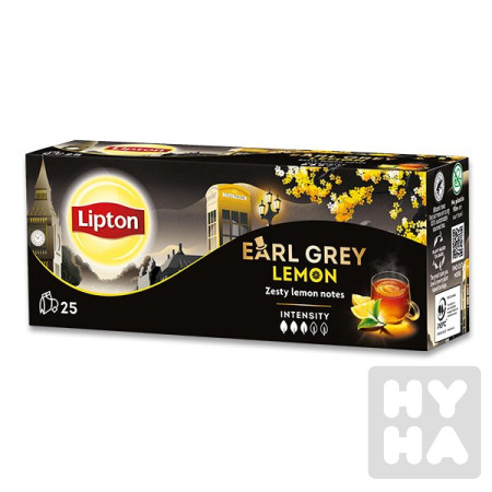 detail Lipton 25bags Earl grey Lemon