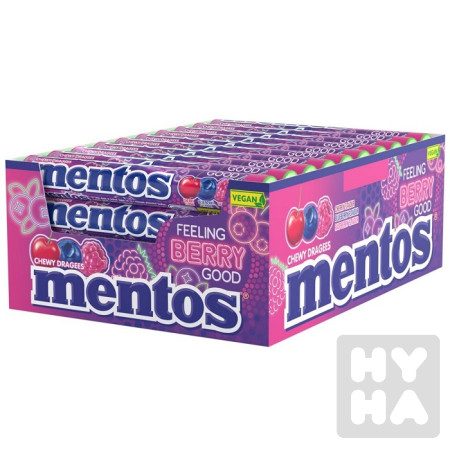 detail Mentos 37,5gx40 Berry