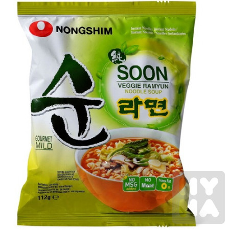 detail nongshim veg 112g/20ks
