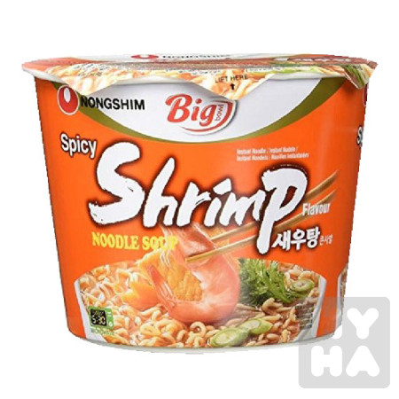 detail Nongshim Big Bowl 115g shrimp