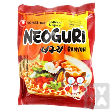 detail Nongshim 120g Neoguri cervene seafood spicy/20ks