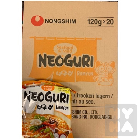 detail Nongshim Neoguri oranzovy 20x120g mi han quoc vang