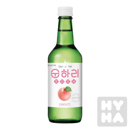 detail Lotte Korejská vodka broskev 13% 360ml