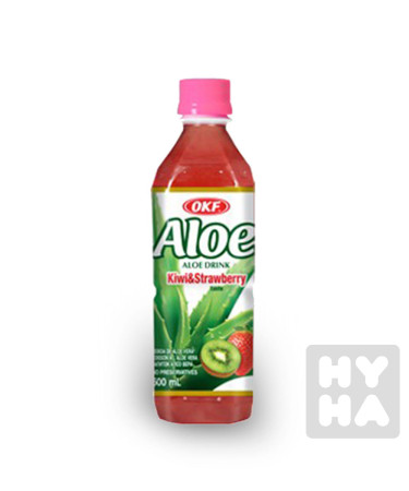 detail OKF Aloe drink 500ml Strawberry