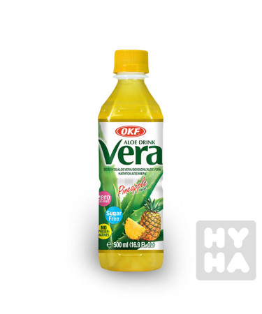 detail OKF aloe drink 500ml pineapple