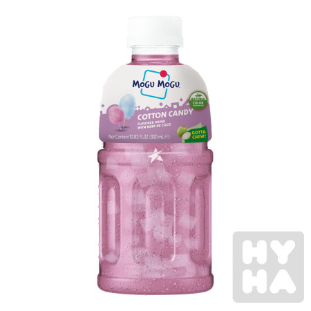 detail Mogu mogu 320ml Cotton candy