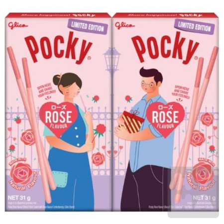 detail Pocky 31g Rose