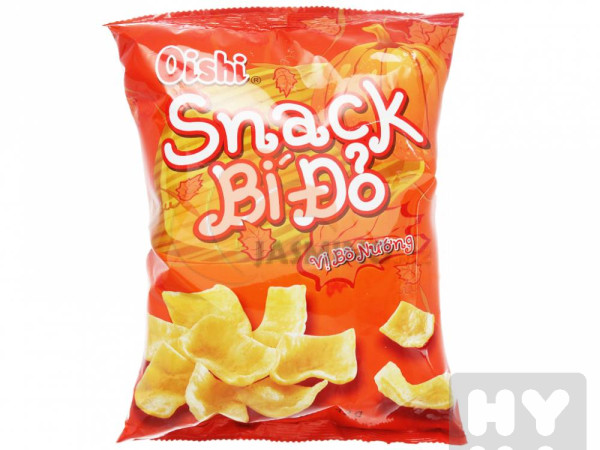 detail Oishi snack bi do vi bo nuong 40g