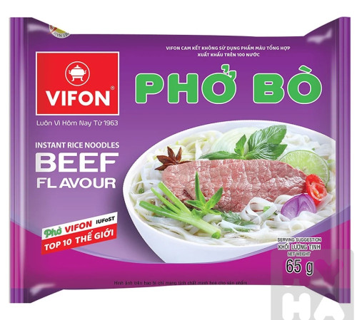 detail Vifon pho bo 60g/30ks hovězí