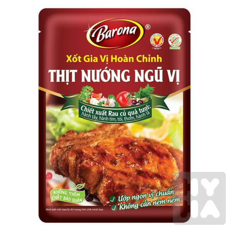 detail Barona xot thit nuong ngu vi