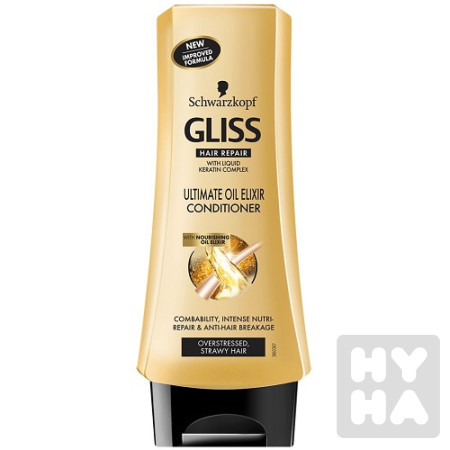 detail Gliss Kur kondicionér 200ml Ultimate oil