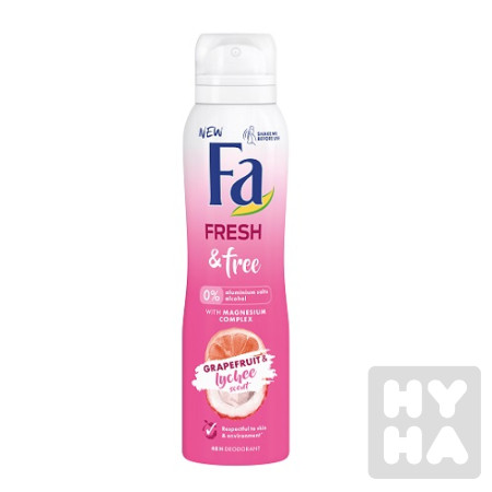 detail Fa deodorant 150ml Grapefruit & lychee woman