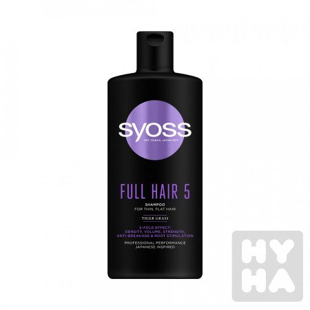 detail Syoss šampón 440ml Full Hair 5