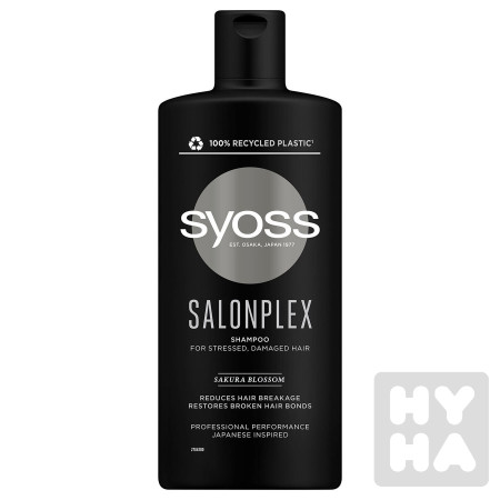 detail Syoss 440ml sampon salonplex