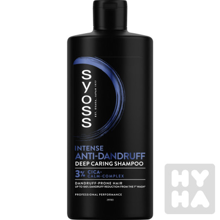 detail Syoss sampon 440ml anti dandruff