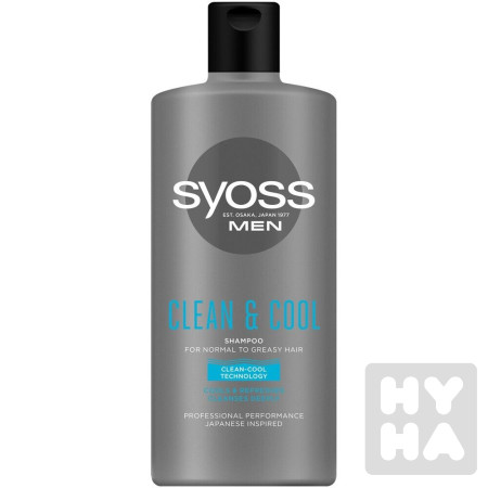 detail Syoss sampon 440ml clean a cool