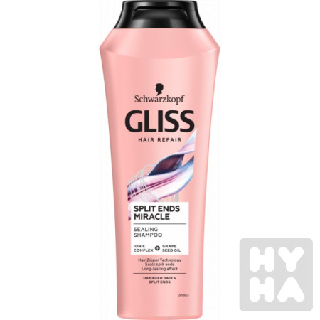 detail Gliss šampón 250ml Split ends miracle