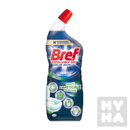detail Bref 700ml WC gel color aktiv Citrus
