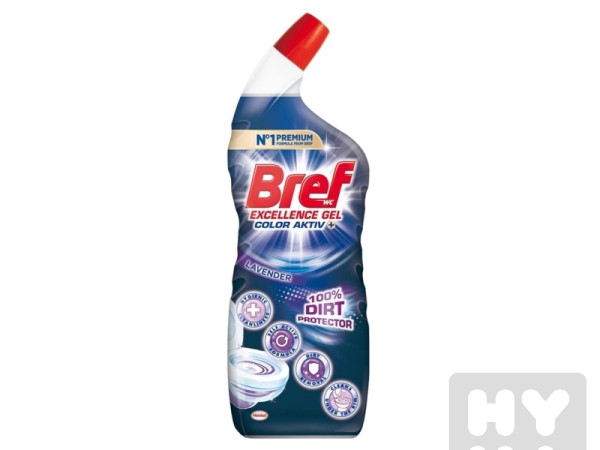 detail Bref 700ml WC gel color aktiv Lavender