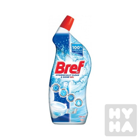 detail Bref 700ml power aktiv WC gel Ocean