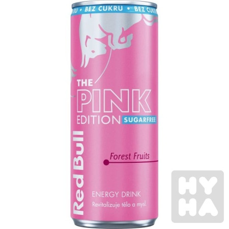 detail Redbull 250ml Pink forest fruits