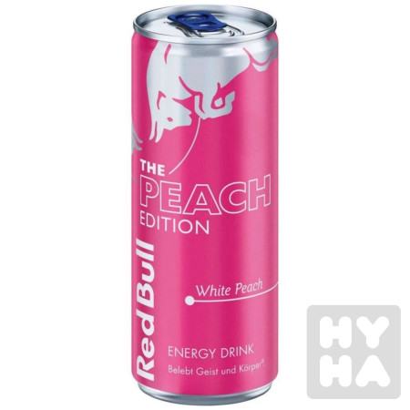 detail Redbull 250ml peach