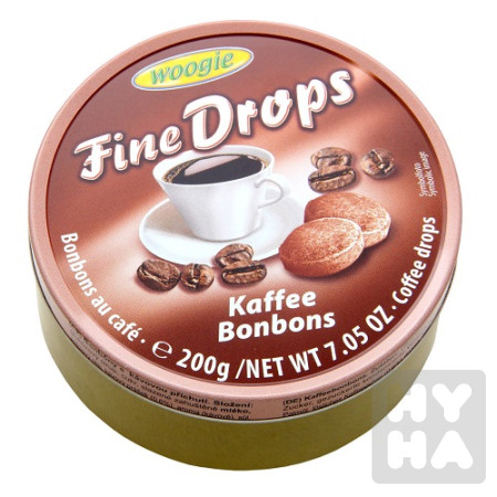 detail Woogie drops 200g Kávové