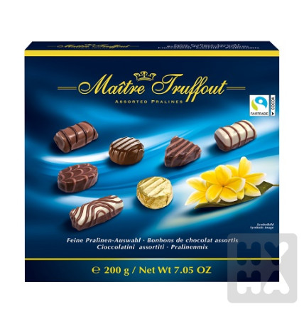 detail Maitre Truffout 200g Pralines