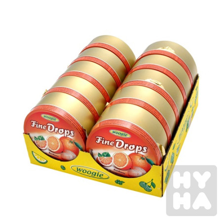 detail Woogie drops 200g Pomeranč