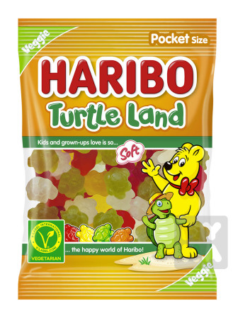 detail Haribo 80g Turtle land
