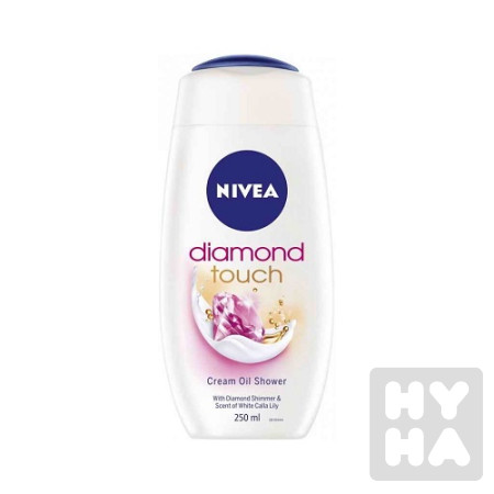 detail Nivea sprchový gel 250ml Diamond touch