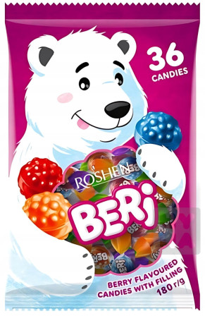 detail Roshen 180g Beri směs furé s ovocnou