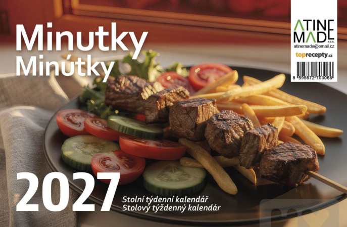 detail Velký kalendář 2027 Minutky 10ks/ Lich to