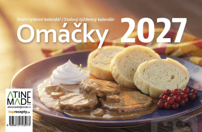 detail Velký kalendář 2027 Omáčky 10ks/Lich to