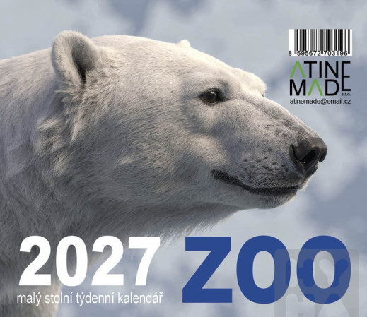 detail Malý kalendář 2027 ZOO 10ks/ Lich bé