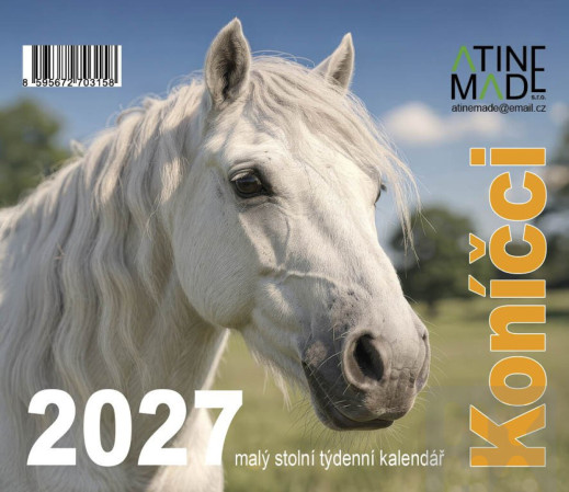 detail Malý kalendář 2027 Koníčci