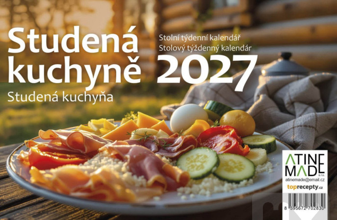 detail Velký kalendář 2027 Studená kuchyně 10ks