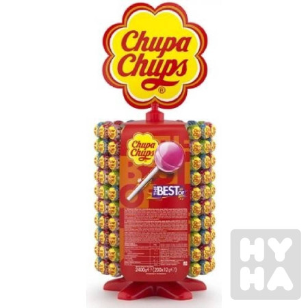 detail Chupa chups kolotoč 12g 200ks