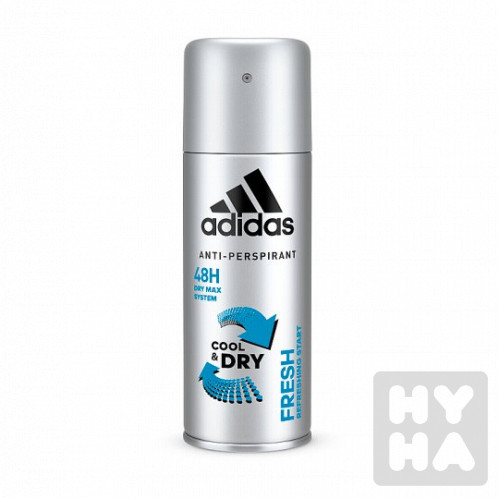 adidas 150ml deodorant fresh