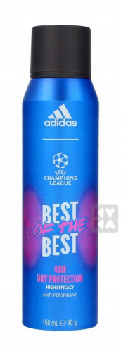 Adidas deodorant 150ml best of the best dry protection
