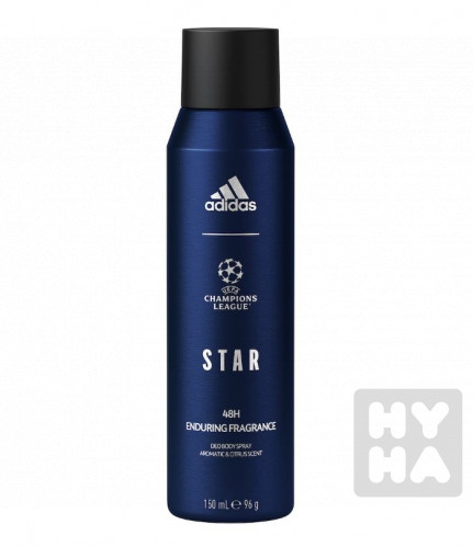 Adidas deodorant 150ml champions league Star